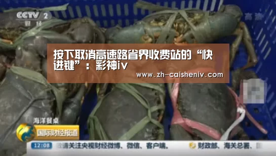 按下取消高速路省界收费站的“快进键”:彩神iv(图2) 彩神iv